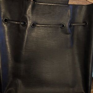 Louis Vuitton Epi Dark Textured Shoulder Bag